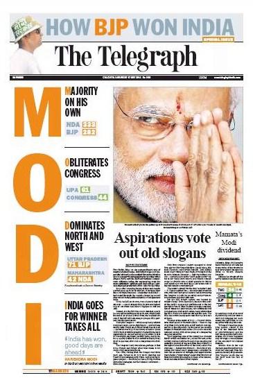 The Telegraph (Calcutta) 17 maj 2014