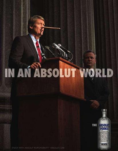 Absolut Vodka - The Politician